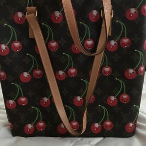 Louis Vuitton Cherry” Tote ( NOT Authentic)